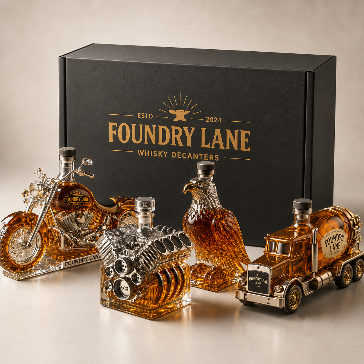 Whisky Decanter – Harley-Davidson Edition