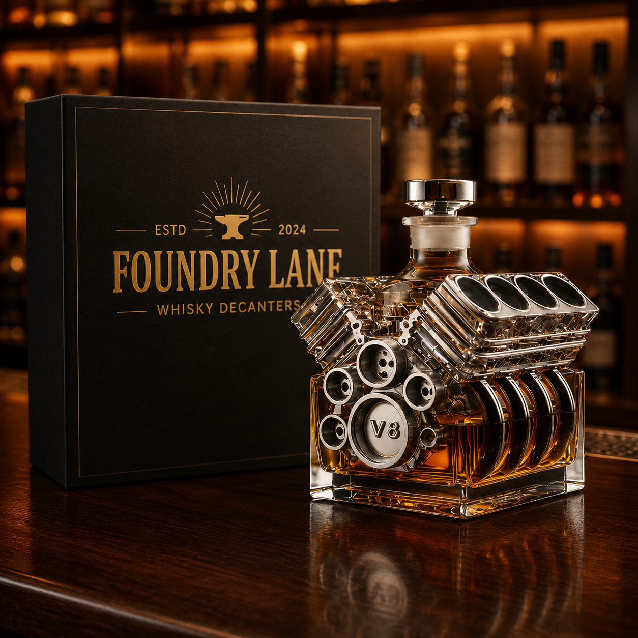 Whisky Decanter - Motor Edition