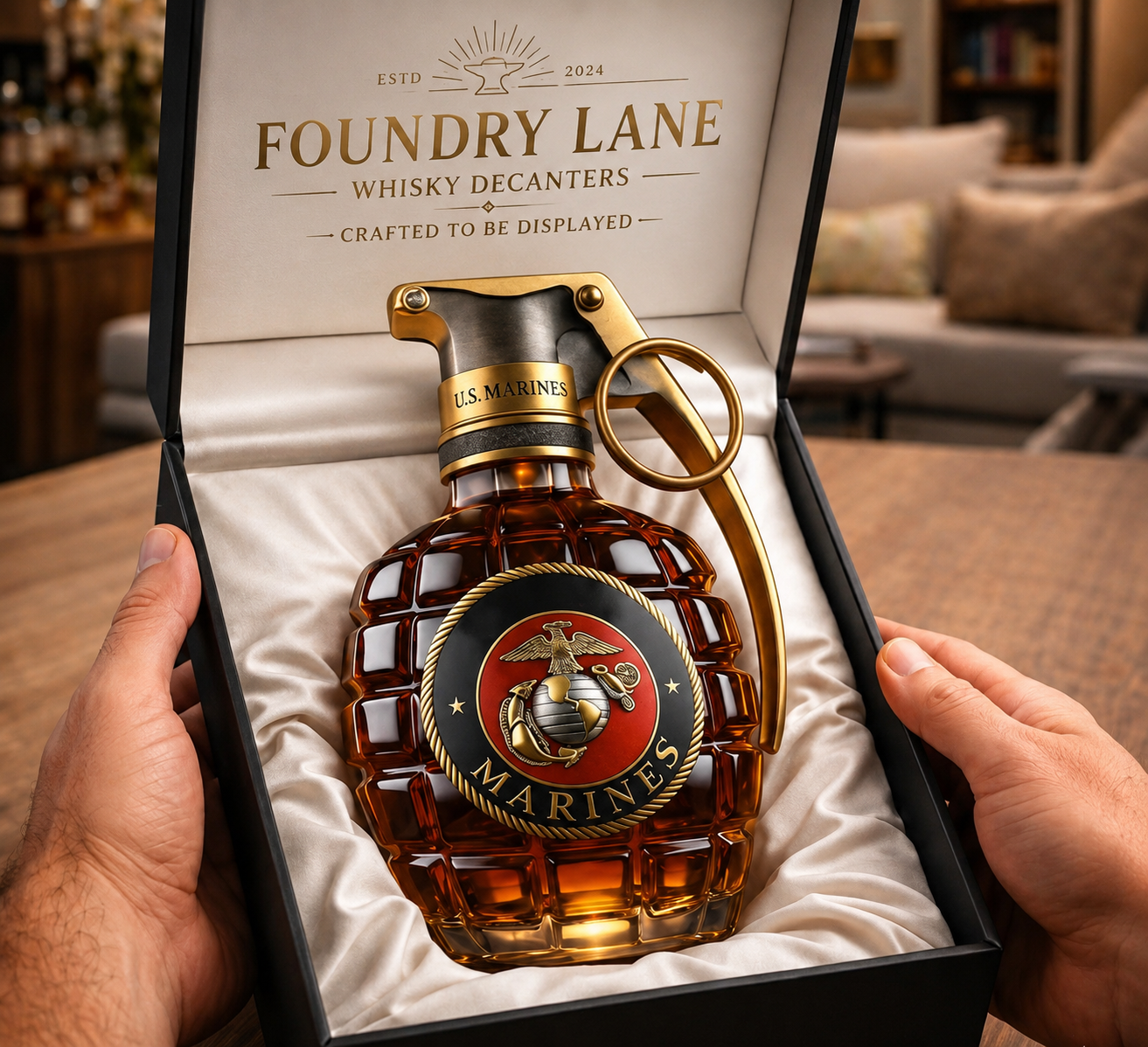 Whisky Decanter - Pomegranate Edition