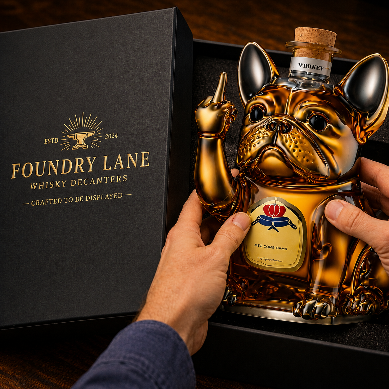 Whiskey Decanter - Dog Edition
