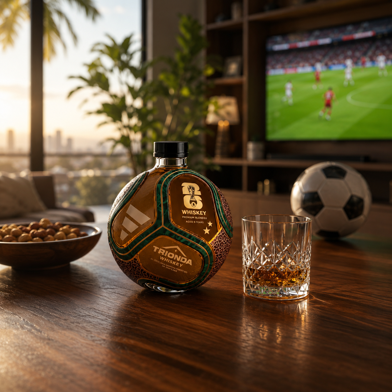 Whiskey Decanter - World Cup Ball Edition