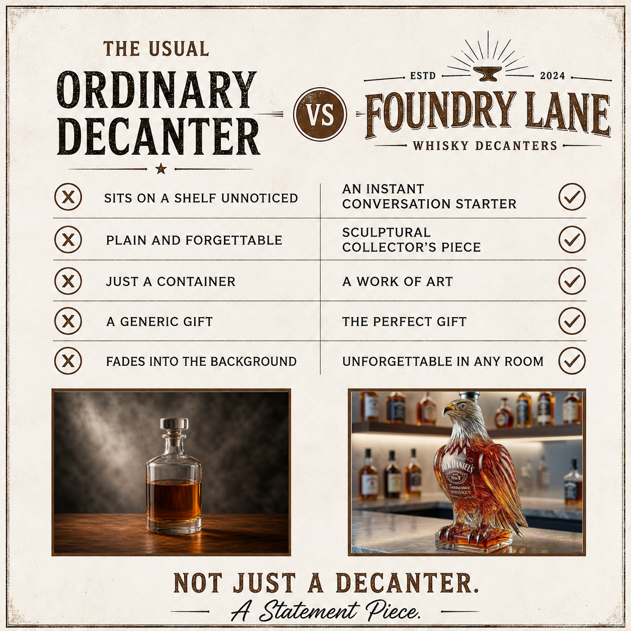 Whisky Decanter - Aquila Edition