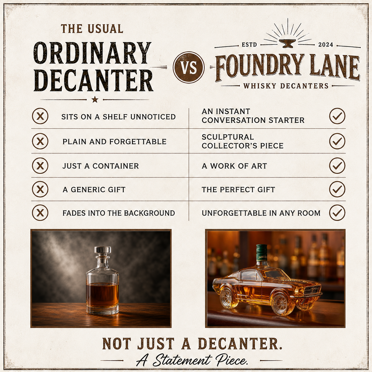 Whiskey Decanter - Frankenstein Edition